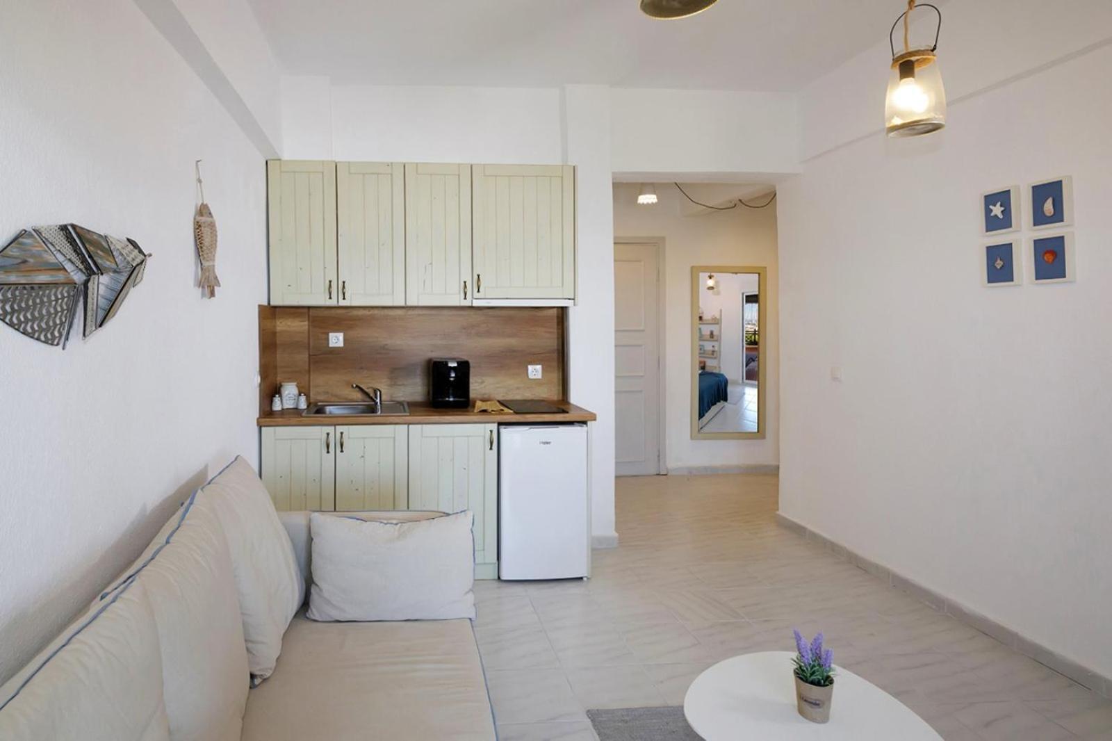 Nikiti Seafront Blue Apartment Exterior foto